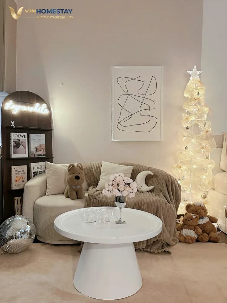Studio Masteri phong cách Minimalist Cozy