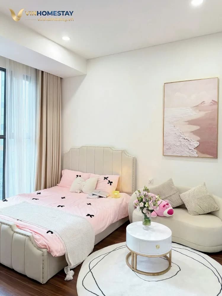 Studio tông màu hồng ngọt ngọt