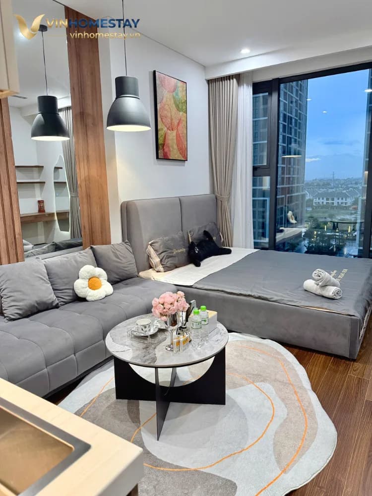 Studio hiện đại, ngập tràn ánh sáng