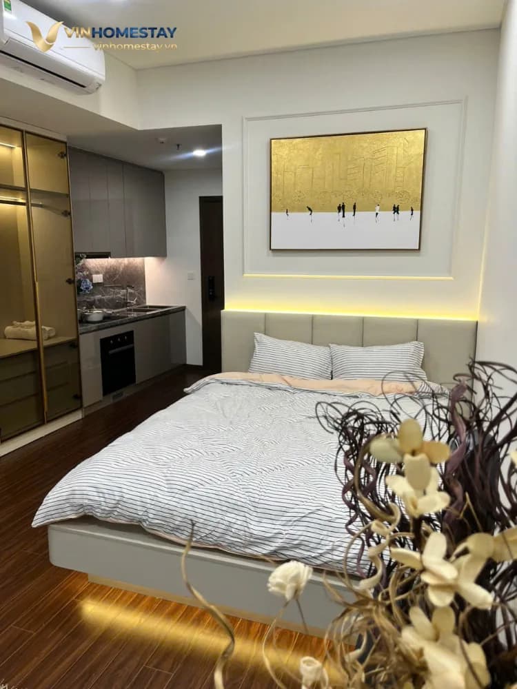 Studio sang trọng ấm cúng