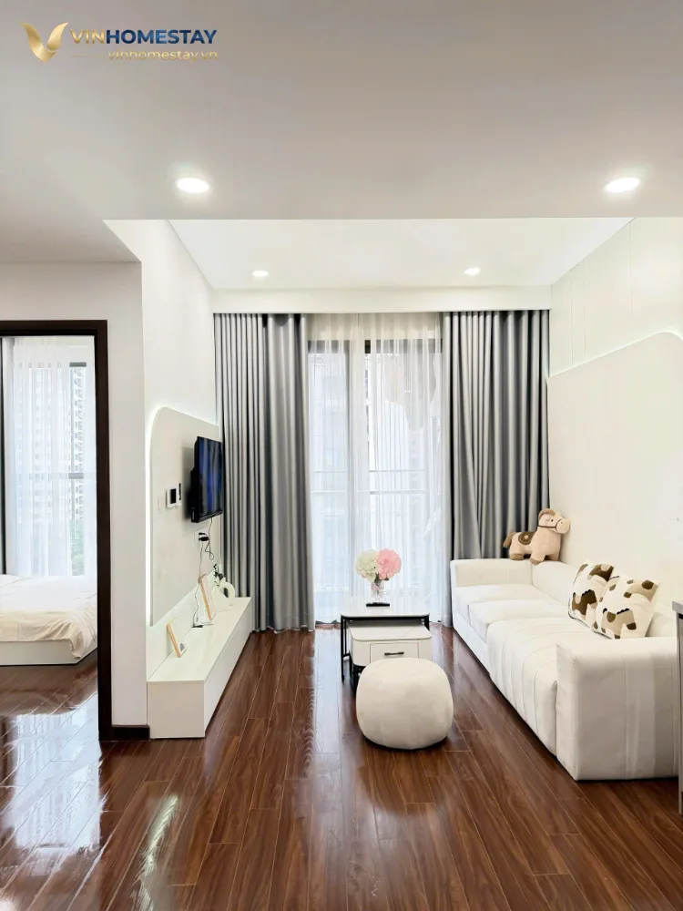 Căn hộ màu trắng tinh tế